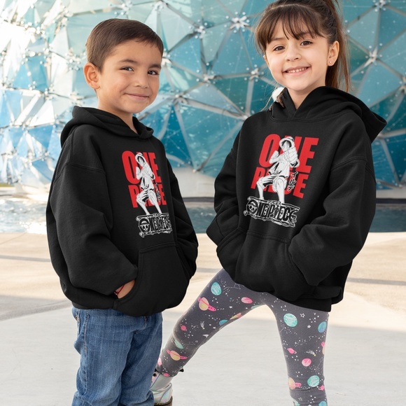 ONE PIECE ANIME DESIGN:: UNISEX CUSTOM HOODIE - Picture 5 of 5